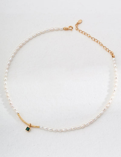 freshwater pearl necklace